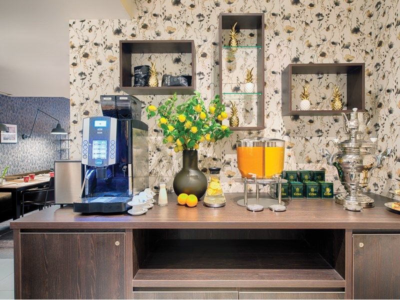 Leonardo Boutique Hotel Dusseldorf Nhà hàng bức ảnh